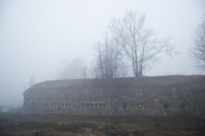 8. bastiona kreisais flangs. Foto M. Grunskis, 2011.02.04.