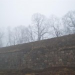8. bastiona kreisā fase. Foto M. Grunskis, 2011.02.04.