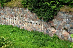 8. bastiona kreisais flangs. Foto M. Grunskis, 2011.07.15.