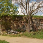 1. bastiona labais flangs no iekšpagalma puses. Foto M. Grunskis, 2012.05.06.