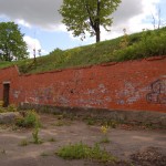 6. bastiona labais flangs no iekšpagalma puses. Foto M. Grunskis, 2012.05.13.