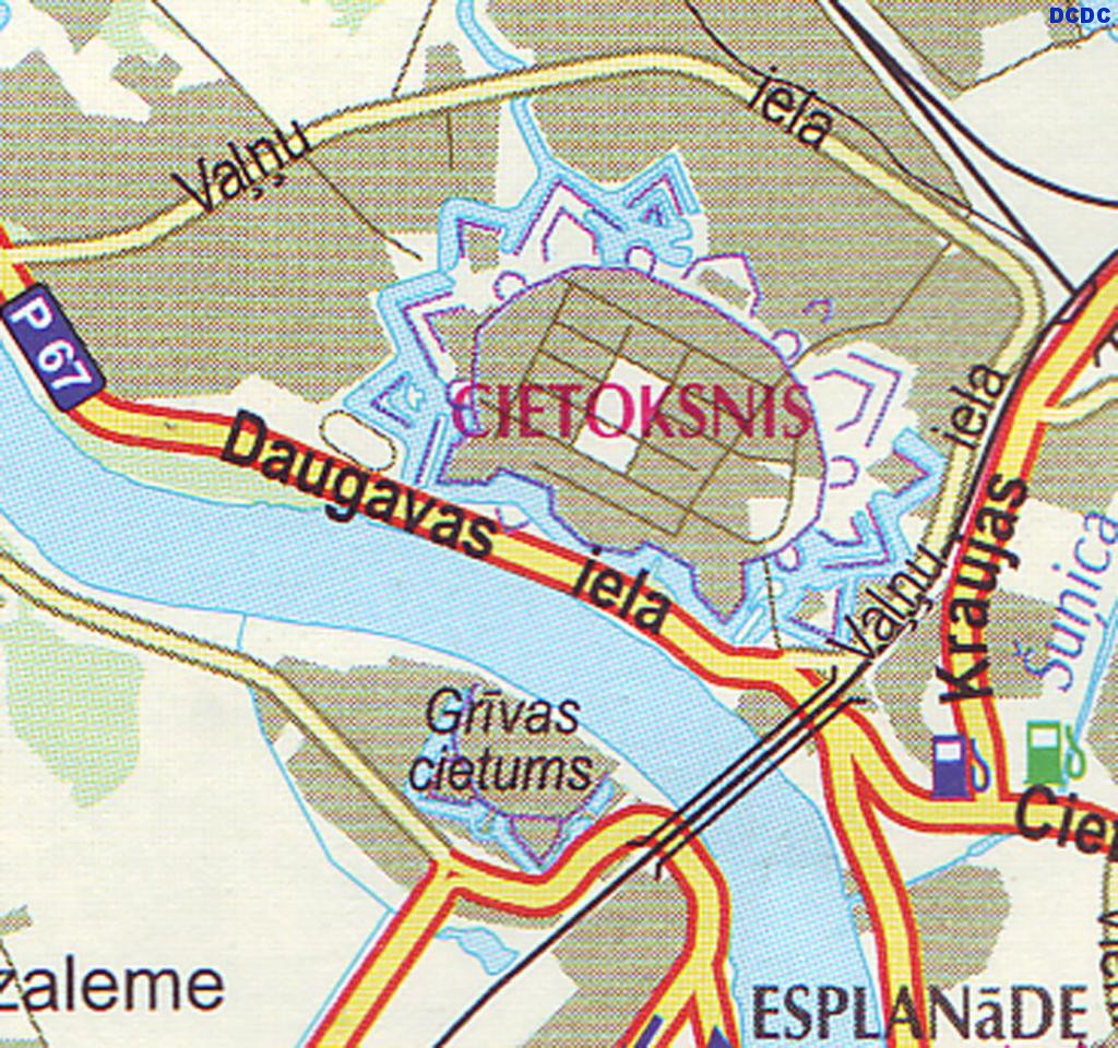 Latvijas autoceļu karte. SIA "Karšu izdevniecība Jāņa sēta", 2010 