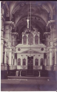 Baznīcas iekšskats, 1918.