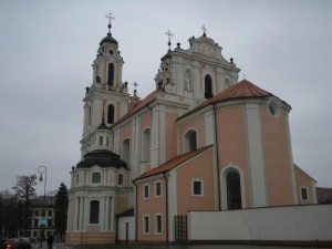 Viļņas Sv.Katrīnes baznīca. Foto H.Soms, 2008