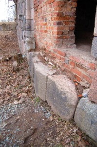 5. bastiona poterna no bastiona puses. Foto M. Grunskis, 2012.03.24.