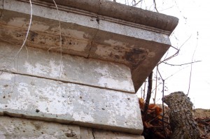 2.kurtīnlunetes poterna no citadeles puses. Foto M. Grunskis, 2012.03.24.