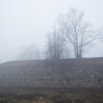 8. bastiona kreisais flangs. Foto M. Grunskis, 2011.02.04.
