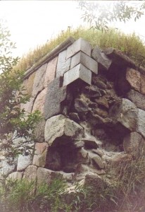 3. bastions. Kreisa flanga un goržas stūris. Foto M. Grunskis, 2003