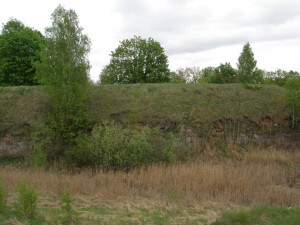 3. bastiona kreisā fase. Foto H.Soms, 2009