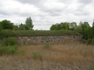 3. bastiona kreisais flangs. Foto H.Soms, 2009