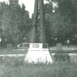 Čuguna lielgabali parkā. No J.Kivriņa arhīva