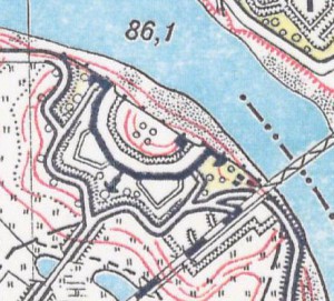 Latvijas armijas štāba Ģeodēzijas – topogrāfijas daļa. M 1 : 25 000. 30. gadi
